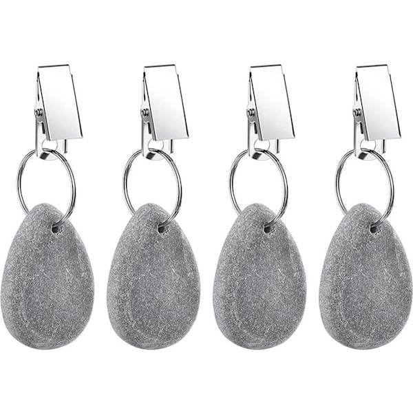 Tablecloth Weights - Tablecloth Clips - 4 pcs - Grey-FS-
