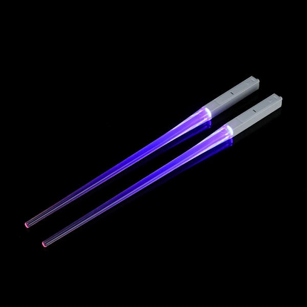 Hehkuvat syömäpuikot Valotikku LILA purple