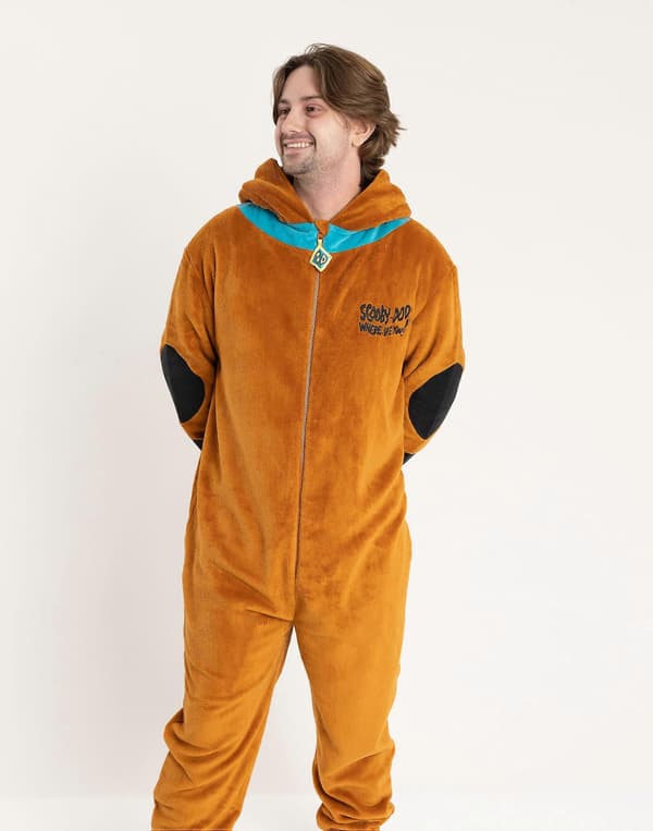 Scooby Doo Unisex Onesie Brun Karaktär Brun