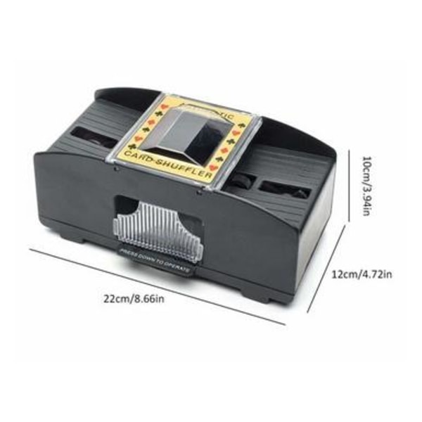 Automatisk kortblander Svart 150