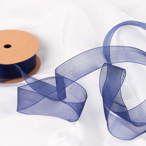 1 tomme ren organza-bånd - 25 yards for gaveinnpakning, bukett
