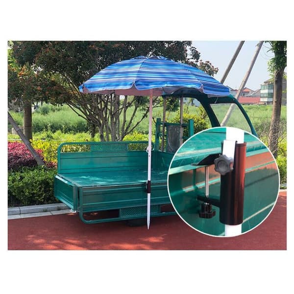 Balcony Parasol Holder, Garden Parasol Fixing Clamp, Table Balcony Parasol Holder Clamp Parasol Decorative Bracket