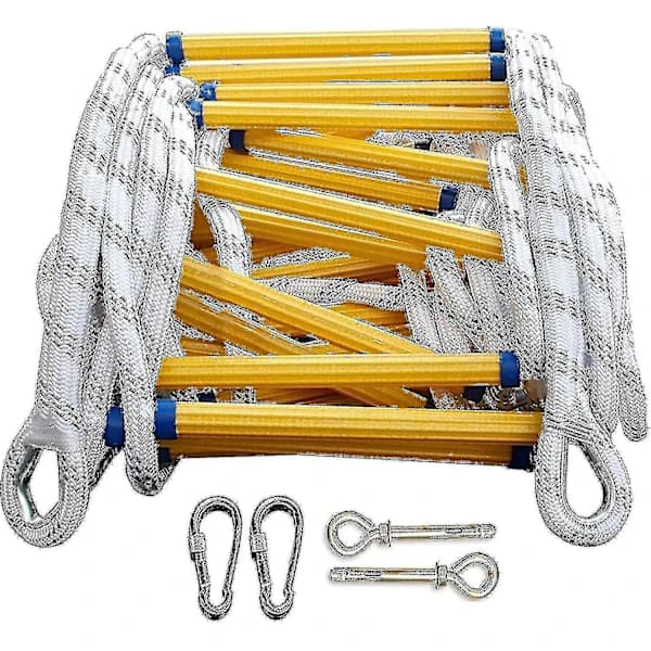 5m Fire Escape Ladder, Rope Fire Ladder, Fireproof Rescue Ladder