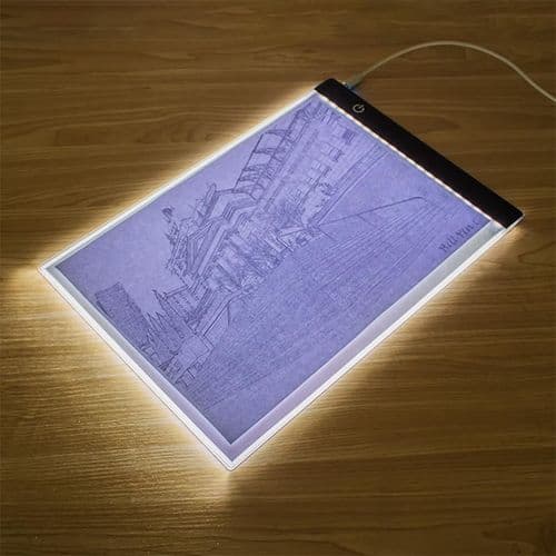 A5 LED-tegnebrett, LED-lyspanel, A5 LED-lysbord, ultratynne LED-lysbokser-FS-