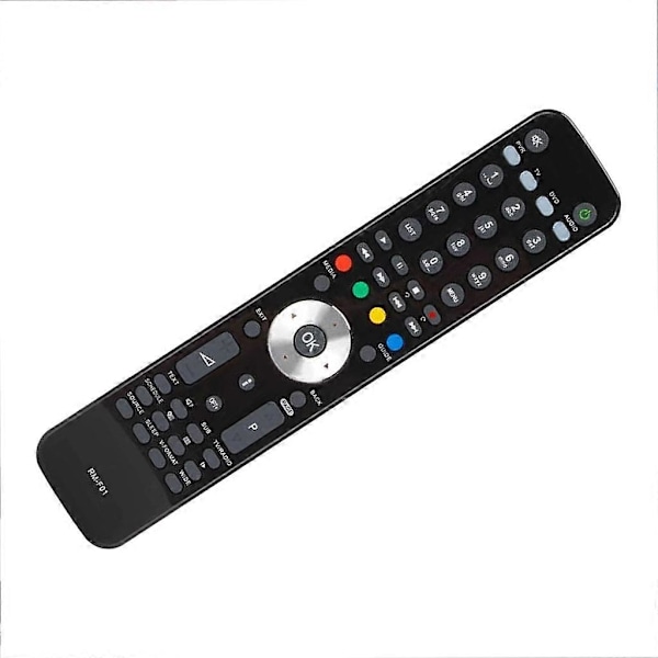 RM-F01 Erstatningsfjernbetjening Passer til Humax HDR Freesat BOX HD-FOX RM-F01 RM-F04 RM-E06, Sort 579