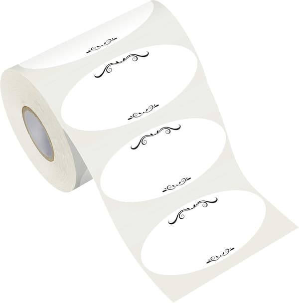 300 Removable Labels for Freezer, Pantry, and Canning Jars Y-FS-