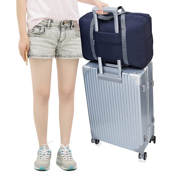 Foldbar Rejsetaske til Håndbagage Weekender Overnatning