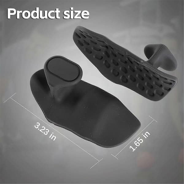 Halkfria Träningsgrepp Ergonomiska Handskyddshandskar i Gummi för Tyngdlyftning, Pull-Ups, Gym Tr-FS-