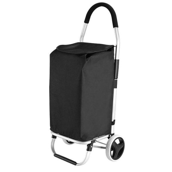 Shoppingvagn 50L - Hopfällbar Svart