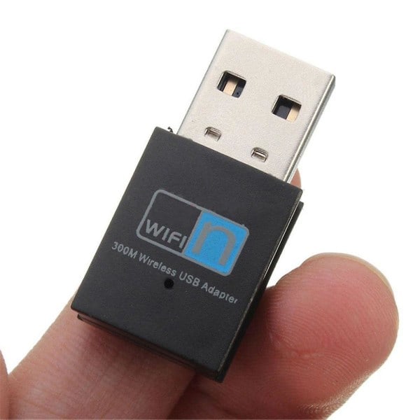 Mini USB 150/300 Mbps trådlös trådlös adapter Dongle Network Fast Speed ​​LAN-kort
