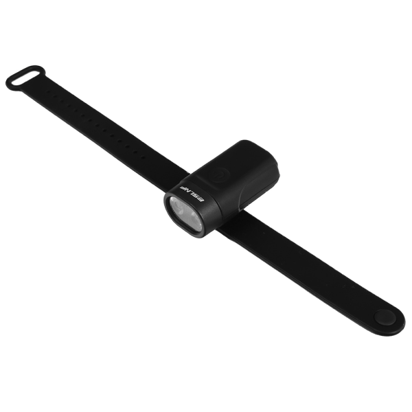 x USB-uppladdningsbara handledslampor - orange och svart
