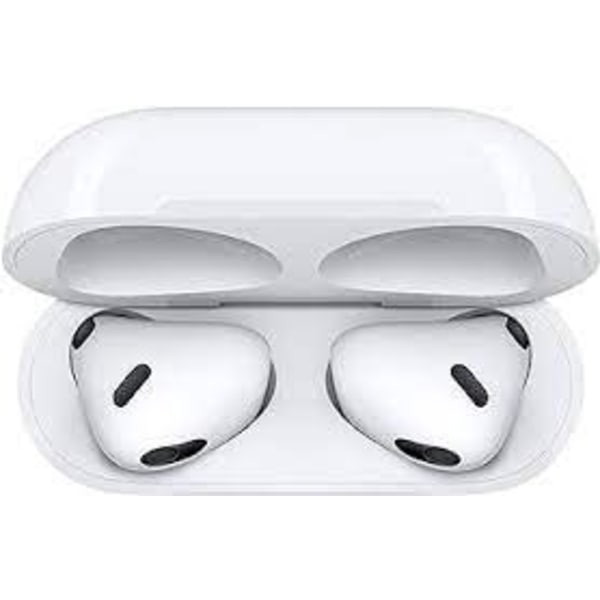 EarPods 3:e generationens hörlurar, #1 Bästa kvalitet, lång batteritid White Vit