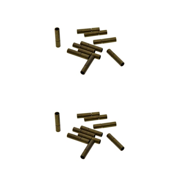 1/2/3 10 settiä 14x3 mm bajonetti painonappi nahkajohtojen päät 2Set