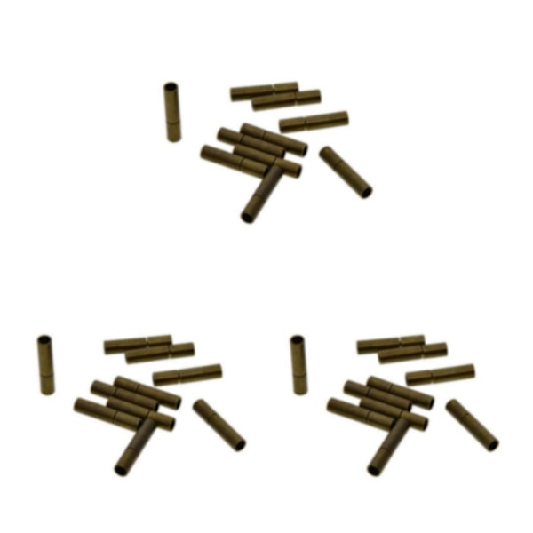 1/2/3 10 sæt 14x3 mm bajonet trykspænde læder snorender 3Set