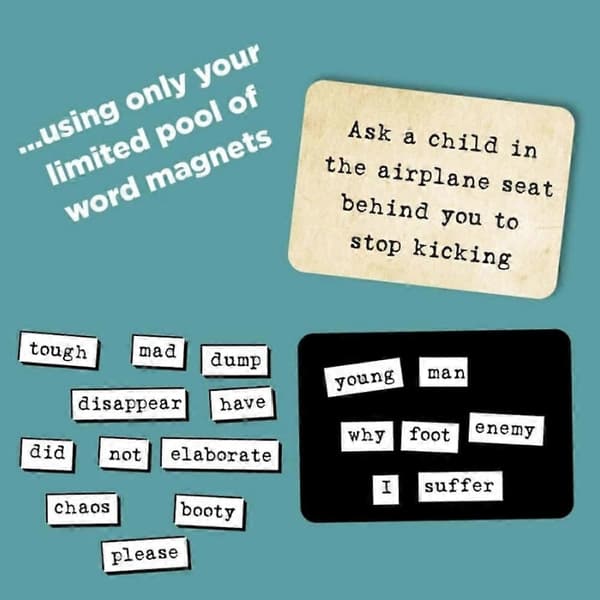 Ransom Notes - Det latterlige ordmagnet-partyspillet, 3+ spillere-FS-