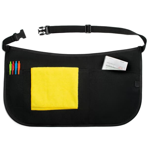 Waterproof Adjustable Cleaning Apron with Multiple Pockets, Durable Waist Apron for Home and Commercial Cleaning