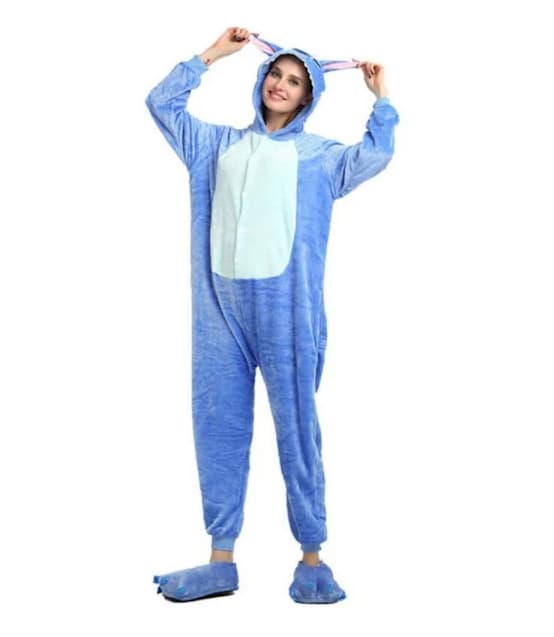Cosplay Kostume Sæt Stitch Pyjamas XL XL