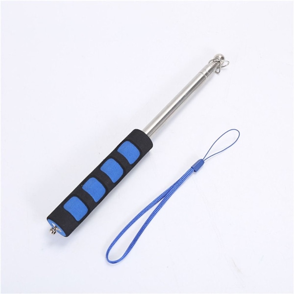 1,2M/1,4M/1,6M/2M Teleskooppinen Lippuvarsi Turistioppaiden Lippuvarsi SININEN Blue Blue 1.2m