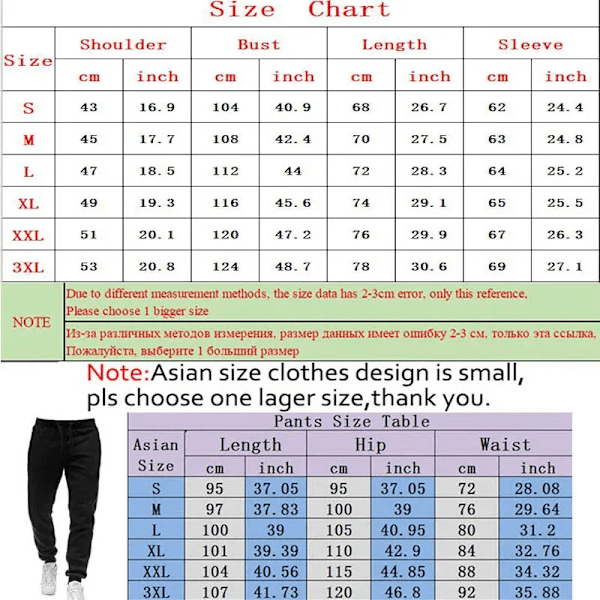 Nytt Mode Träningsset för Män Hoodie Fitness Gymkläder Herr Löparset Sportkläder Joggingbyxor Herr Träningsset Vinterdräkt Sport Champagne Champagne L