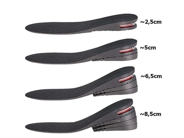 Height Increasing Shoe Inserts - Adjustable Size 35-42