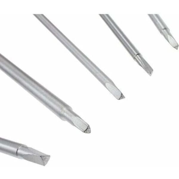 6-pack Magnetic Triangle Screwdrivers (1.8mm-4.2mm) - Compatible with Toys & Battery Repair-FS-