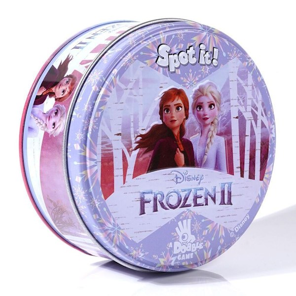 Dobble Frozen 2 Familiespill Reaksjonsspill, Alder 6+, 2-8 Spillere, 15 Minutters Spilletid