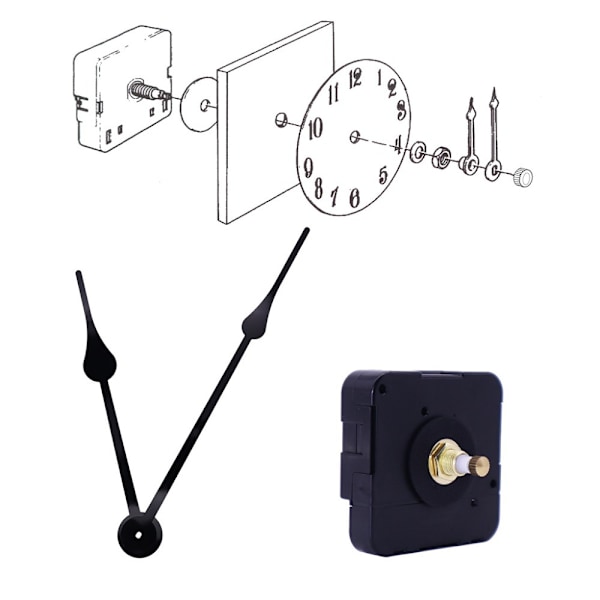 Klockverk Quartz 15MM-FS1- 15mm