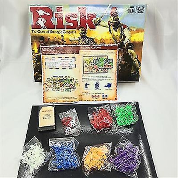 Risk Brädspel Kortspel Engelska Risk Interaktivt Kortbrädspel