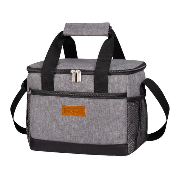 8,5L Isolert Matpose Polyester EVA Oxford Klut Grå 8.5L Grey