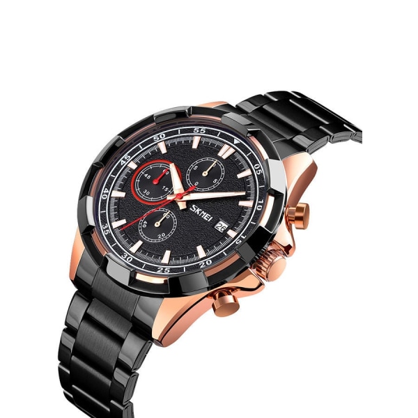 Herrmodeklockas bästa märke Luxury Quartz Waterproof Watch 9192