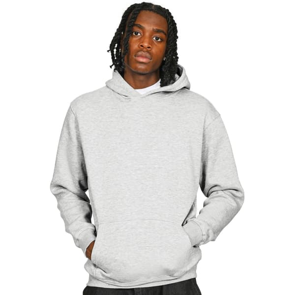 Casual Classics Herre Core Ringspun Bomuldshoodie XS Askegrå