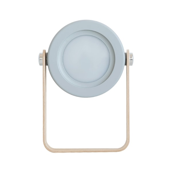 Skrivbordslampa - LED Trähandtag USB 3 Nivåer Portabel Vikbar