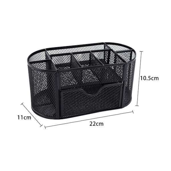 Kontor Mesh Skrivebord Oprydning Alsidig Papirvarer Opbevaring Skrivebord