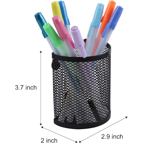 Magnetisk Pennhållare, 3-pack Magnetisk Förvaringskorg Organizer