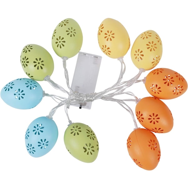 Påsk Ljusslinga 1.5M 10 LED Fairy Lights Påskägg Glödande