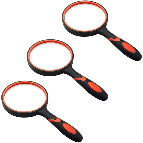 Suurennuslasi 8X, 3 kpl -FS2-