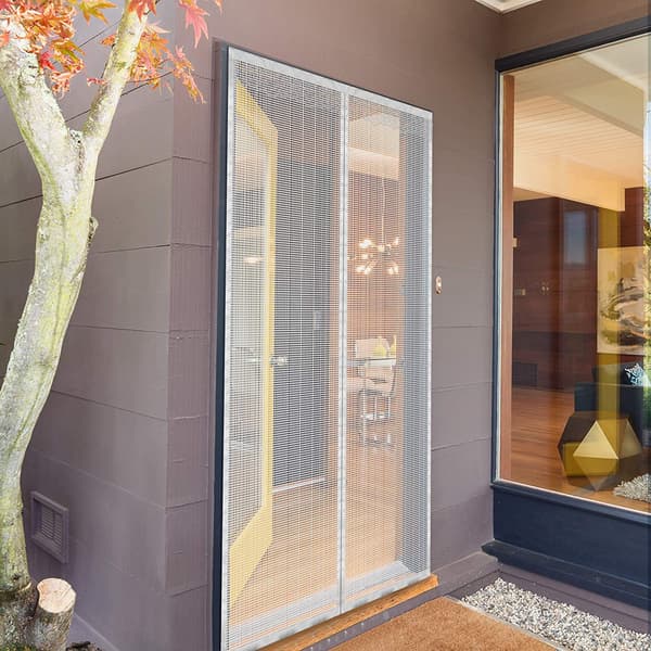 Magnetic Screen Door White 100 x 220 cm 657
