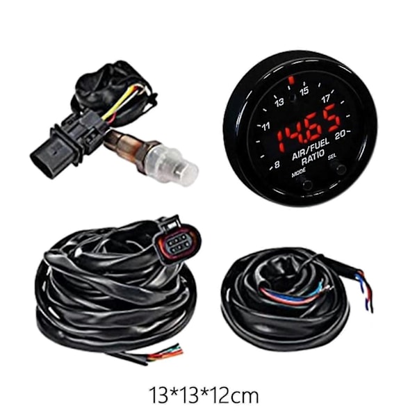 AEM 30-0300 X-Series Bredbåndsmåler AFR O2 Brændstof/luftforhold 2 1/16\" 52MM-Perfekt-X42-