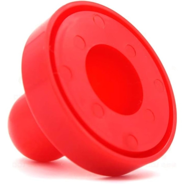 Galaxy 2 stk Røde Air Hockey Pushere og Air Hockey Pucker Fantastiske Målbeskyttelsespaddle Erstatningstilbehør