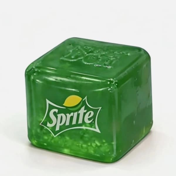Ny trykaflastningsklemme Schyling Needoh Nice Cube Sensorisk fingerspidslegetøj (Sprite)