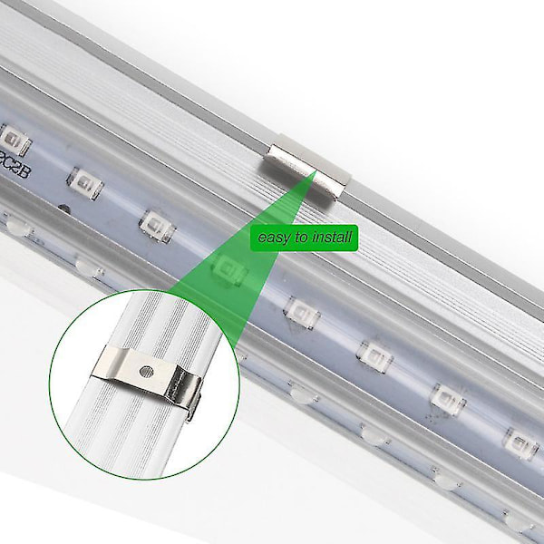 10W 40 LED UV Lilla Lys Svart Rør Veggvasker Bredt Trykk KTV Bar Herdingslys LED Rør UV Lys 365 395 US EU Støpsel-FS4- 365nm