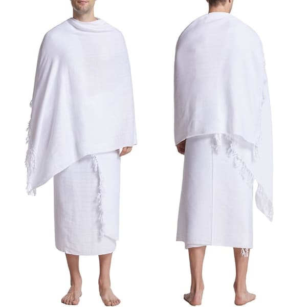 Herr Ihram Hajj- ja Umrah-matkoille - 2 pyyhesettiä-FS-