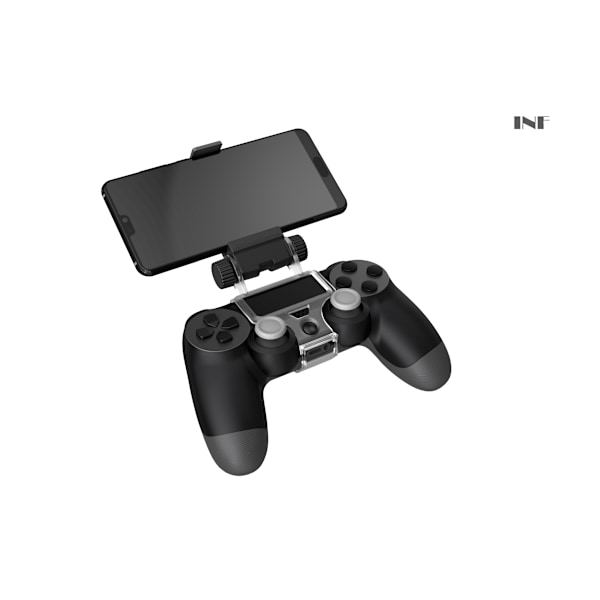 INF Säädettävä teline PS4-ohjaimelle ja Android-puhelimelle