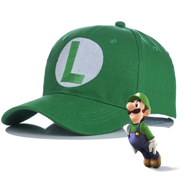 Caps Super Mario GRØNN Z-FS4- green