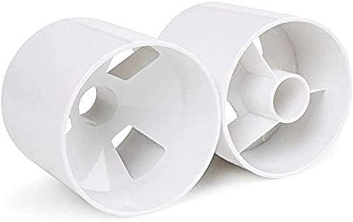 Golfhål Putting Cups - Set om 2, ABS elfenben, storlek 4\" djup, hålstorlek 17mm-FS-