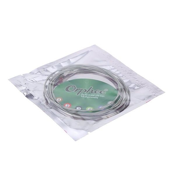 5-pack Orphee elgitarrsträngar Nickelpläterade Super Light