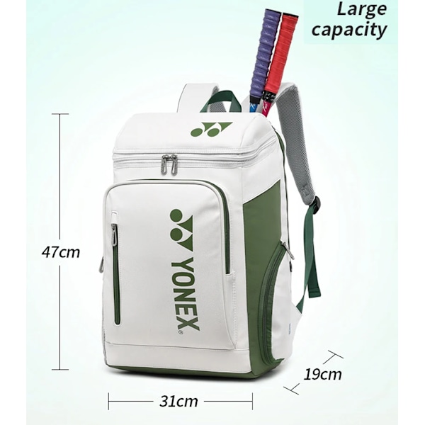 YONEX Professionel Badminton Tennis Taske 2-3 Racketter Rygsæk 714