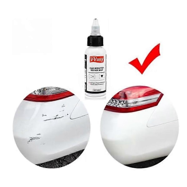 3 stk Ultimate Paint Restorer, V-Vaxy Bilreparasjonsvoks for riper, Bilpolering for riper LGL