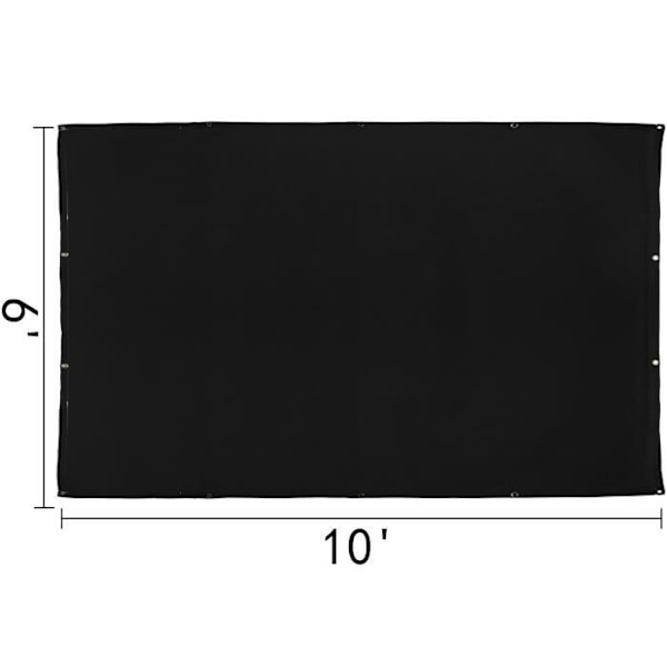 Brandfilt - VEVOR - 6 x 10 fot - Glasfiber - Sveisesikkerhetsteppe