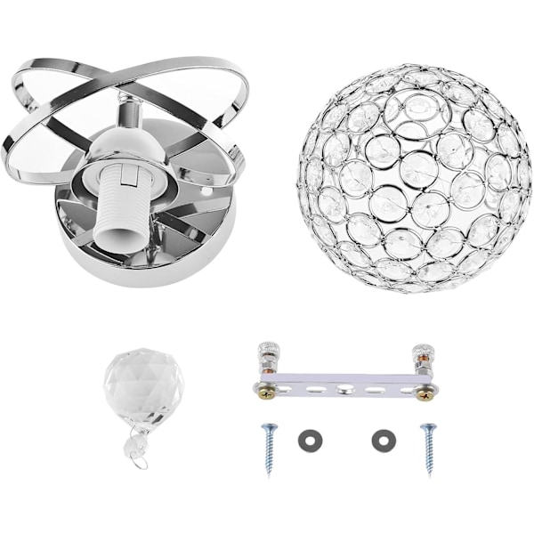 2-pack Modern Kristallkronor Vägglampa Sovrum Hall
